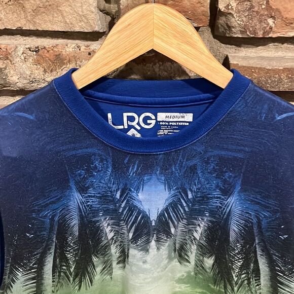 LRG AOP Safari Print Short Sleeve Crewneck Tee - Picture 2 of 5